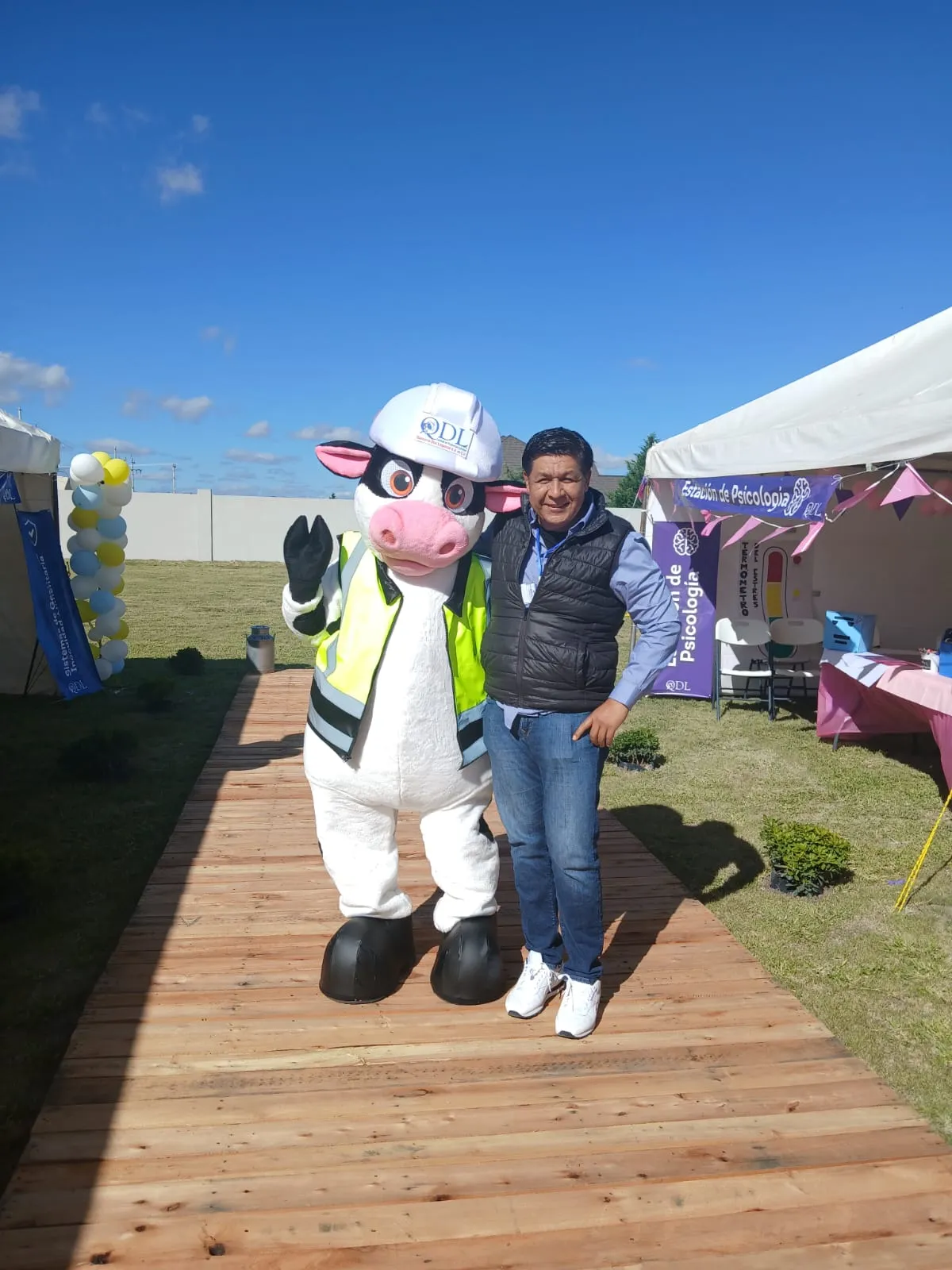 La mascota de Seguridad