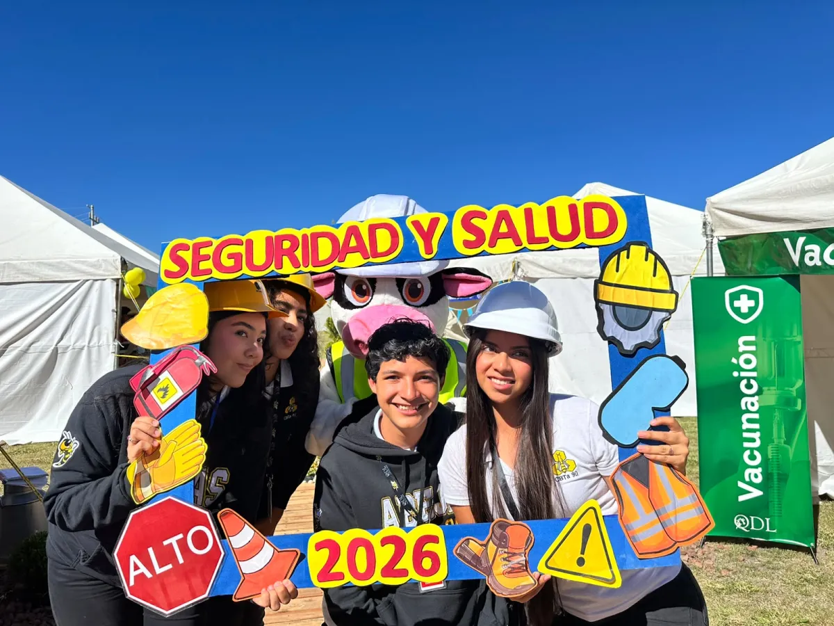 Colaboradores participando